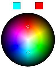 Complementary color scheme