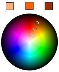 Monochromatic color scheme